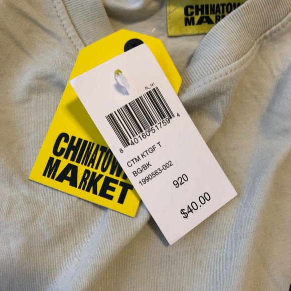 Chinatown Market NWT size Small Cream Shirt - Picture 6 of 10